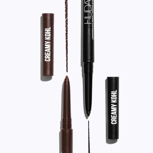 Huda Beauty Eyeliner, Creamy Kohl Longwear Eye Pencil - Very Brown, NEW - Picture 7 of 10
